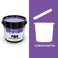 Ecotex® PWR Screen Printing Emulsion (Pint – 16 Fl Oz (Pack of 1), Purple