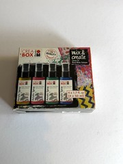 CREA BOX Marabu Acrylic Spray Paint Set 4x50ml Mix & Create Made In Germany