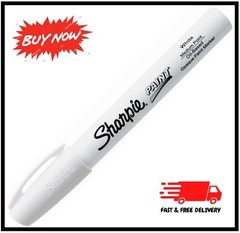 Sharpie Oil-Based Medium Point White Paint Marker, 1 Each