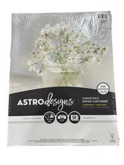 Astrodesigns Cardstock 50 Sheets, Zebra Sarasa Clip Gel Pens 5ct, & Noted By Pos