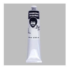 Bob Ross Oil Paint 200ML Fine Art Supplies (Midnight Black)