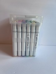 King Art Pro Double Ended Alcohol Art Markers 36 Count Pastels New Box