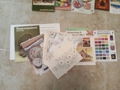 German Folk Art Lot Stencil Folders Booklets Paint Color Charts Bauernmalerei