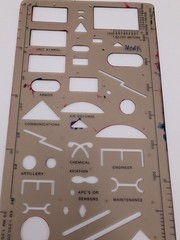 Pickett Military Map Symbols Template 1700I Anti-Tank