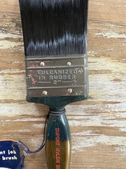 Vintage paint brushes artist sign house painter Dupont Luco Eagle Dean 1950’s