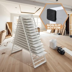 Colingmill Cabinet Door Drying Rack 18 Tier Folding Paint Drying Rack Heavy D…