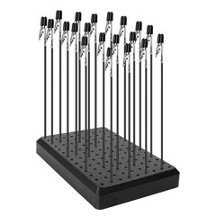 GJJC09B 1PC Painting Stand Base and 15 X 10Cm (Base) And 19Cm (Clip), Black