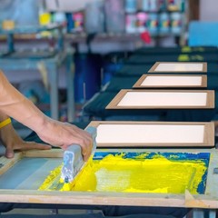 3pcs Silk Screen Printing Frame 9.8×7.5 Inch Wood with 160 White Mesh DIY
