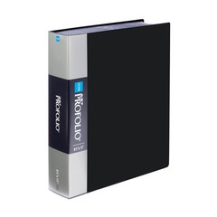 Original Art ProFolio 8.5×11 Black Art Portfolio Binder with Plastic Sleeves …