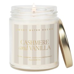Sweet Water Decor Cashmere and Vanilla 2.75 x x 3.5 inches, Clear