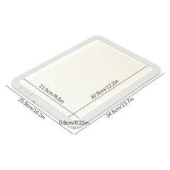 LED Bright Light Pad Portable Wireless Light Board Light Pad ABS 3000-6500K