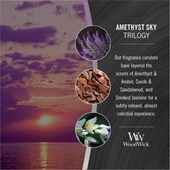 WoodWick Amethyst & Amber Gifts for Women and Men, 16 Ellipse, Sky