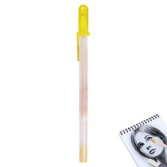 2pcs White Gel Pens Fine Point Tip Marker Water Based White Paint Pens