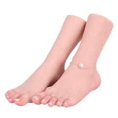 Female Foot Realistic Silicone Feet with Skeleton Mannequin Foot Display for …