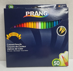 Prang Colored Pencils Pencils 50 Count Art Coloring Drawing Brand New