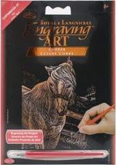 Copper Foil Engraving Art Mini Kit 5″X7″-Mare