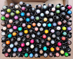 LOT OF 122 Faber Castell Pitt Artist India Ink Pens – NEW! – Brush, Sketch, MORE