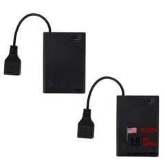 2pcs Portable Battery Pack for 5V Neon Signs, Custom Powered Led Black Light