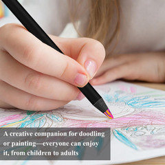 Art Supplies,12-Color Rainbow Colored Pencils Set, Teen Girl Gifts Trendy Stuff,
