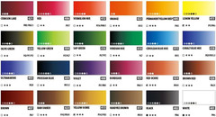 Professional Watercolor Paint 7.5Ml Tubes 24 Color Set