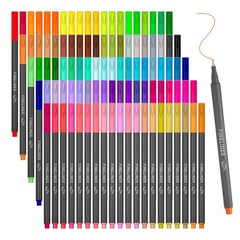 Tebik 108 Pack Planner Colored Pens, 100 Assorted 108 Piece Set, 100 Colors
