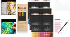 72-Piece Multicolor Colored Pencils – Pre-Sharpened for Effortless Coloring