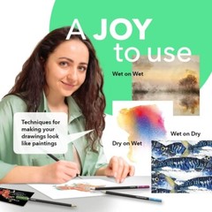 Complete 72-Piece Watercolour Pencil Set with Tutorial – Perfect for All Artists