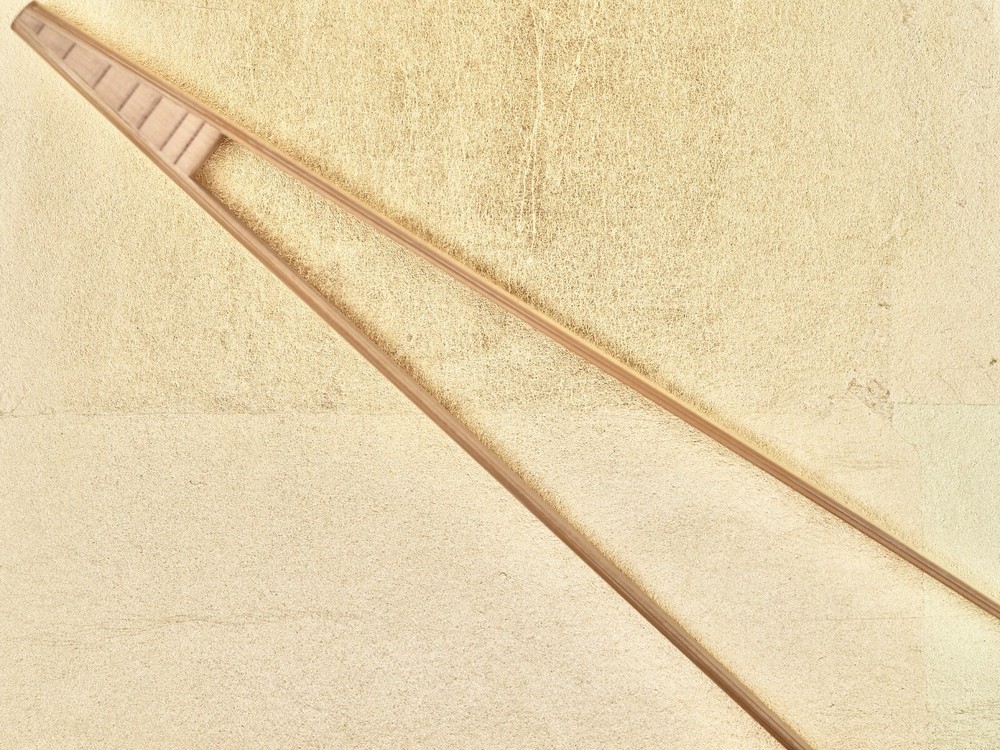 Hakubashi (20cm) Flat-Tip Bamboo Tweezers For Traditional Japanese Kintsugi