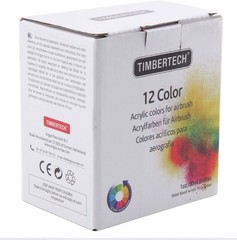 Professional Airbrush Paint, 12x30ml airbrush paint set of Paint, Quick Dryin…