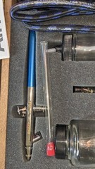 Vintage Badger Airbrush Kit Model 150-4 PK with Box Air Brush USA Complete Nice