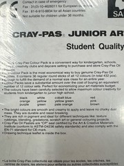 Cray-Pas Junior Artist Oil Pastel Colorpack, 432 Pc, 12 colors Colors may vary