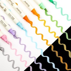 72 Colors Acrylic Paint Markers, Soft Brush Tip Acrylic Markers