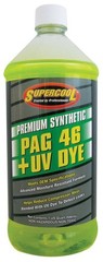 PAG Oil 46 Viscosity with UV Dye – 32oz Automotive Refrigerant Oil, 1-Pack