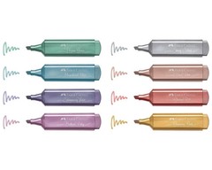 Faber-Castell Highlighter TL 46 Metallic Wallet of 8 154689