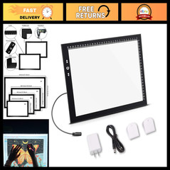 Adjustable LED Tracing Light Box – High Brightness Pad for Tattoo, Sketching & A