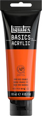 BASICS Acrylic Paint, 118Ml (4-Oz) Tube, Titanium White
