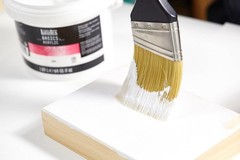 BASICS Acrylic Gesso Surface Prep Medium 16-oz – Chip Resistant & Matte Finish