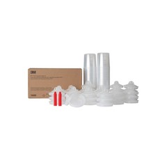 3M PPS (Original Series) Paint Spray Gun Cup Lids and Liners Kit, 16000, Stan…