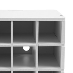 Paint Organizer Storage Rack, Wall-mounted Paints Holder, Paint Bottle Organizer