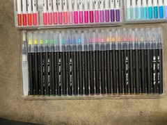 Lot Art Set Ohuhu Water Color Brush Pen 50 Magicfly 100 Markers 150+