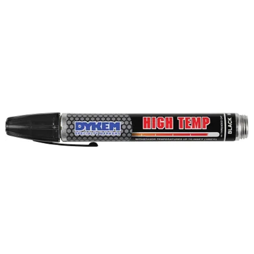 Dykem High Temp Fusing Pen – Black – Medium Tip