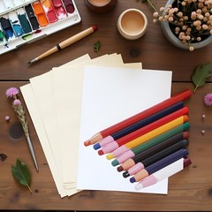 9 Pcs Colorful Peel-Off Wax China Marker Set, Assorted Colors Art Pencils for Gl