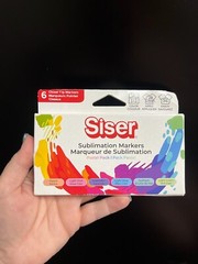 Siser 6 Chisel Tip Sublimation Markers – Pastel Pack