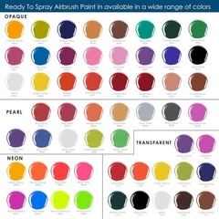Neon Pink Acrylic Special Effects Airbrush Paint – 8oz Ready to Spray Air Bru…