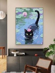 Adult Paint by Numbers Kit 16″x20″ Rolled Canvas – Frameless – Cat 11