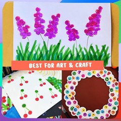 Chalkola 16 Washable Dot Markers for Toddlers | w/ 50 Page Coloring Activity …