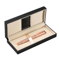 Penneed Rollerball Pen Liquid Ink 1 Count (Pack of 1), Gorgeous Rose Gold