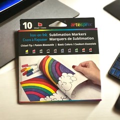 Artesprix Iron-On-Ink Sublimation Markers
