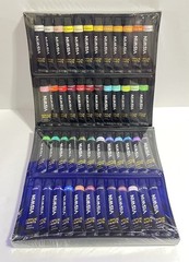 Viswin 48-Color Acrylic Paint Set 12ml Tubes (0.41 fl Oz) Premium Art Supplies