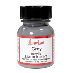 Angelus Acrylic Leather Paint, Grey, 1 oz. 1 Fl Oz (Pack of 1), Grey